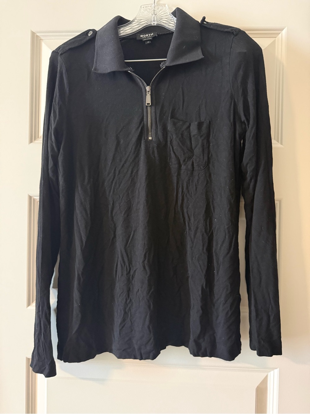 Black Pocket Shirt